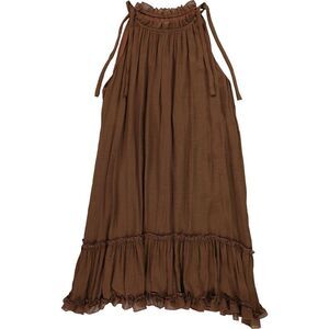 Robbie Bee Womens Ruffled A-line Dress, NWT